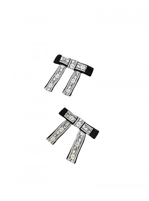 Glass Candy Antique Series Classic Lolita Daily Sweet Elegant Bowknot Lace Hairpins