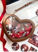 Sweet Lolita Melting Chocolate Love Dessert Plate Shape Japanese Harajuku Crossbody Bag