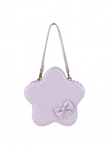Cookie Star Series Sweet Lolita Cute Patent Leather Star-Shaped Sparkling Crossbody Handbag