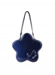 Cookie Star Series Sweet Lolita Cute Patent Leather Star-Shaped Sparkling Crossbody Handbag