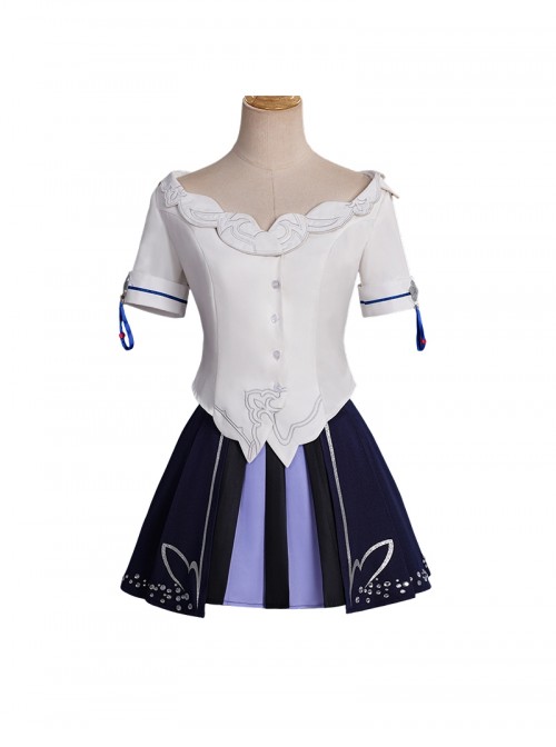Honkai Impact 3 Halloween Cosplay Seele Vollerei Azure Memories Costume Full Set