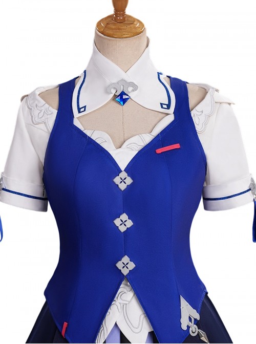 Honkai Impact 3 Halloween Cosplay Seele Vollerei Azure Memories Costume Full Set