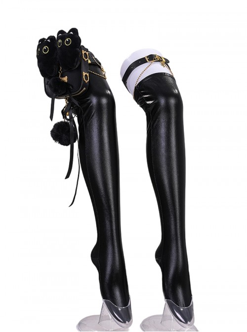Game Naraka Bladepoint Halloween Cosplay Feria Shen Justice Feline Costume Set