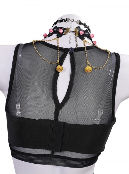 Game Naraka Bladepoint Halloween Cosplay Feria Shen Justice Feline Costume Set