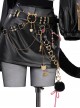 Game Naraka Bladepoint Halloween Cosplay Feria Shen Justice Feline Costume Set