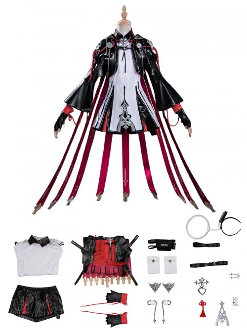 Game Arknights Halloween Cosplay Exusiai The New Covenant Costume Set Without Shoes