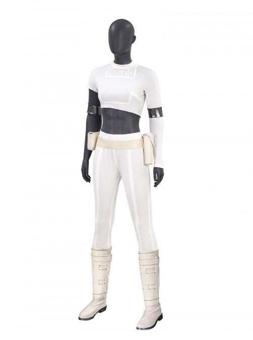 Star Wars Episode II Attack Of The Clones Halloween Cosplay Padme Amidala Short Style Costume Set Without Shoes
