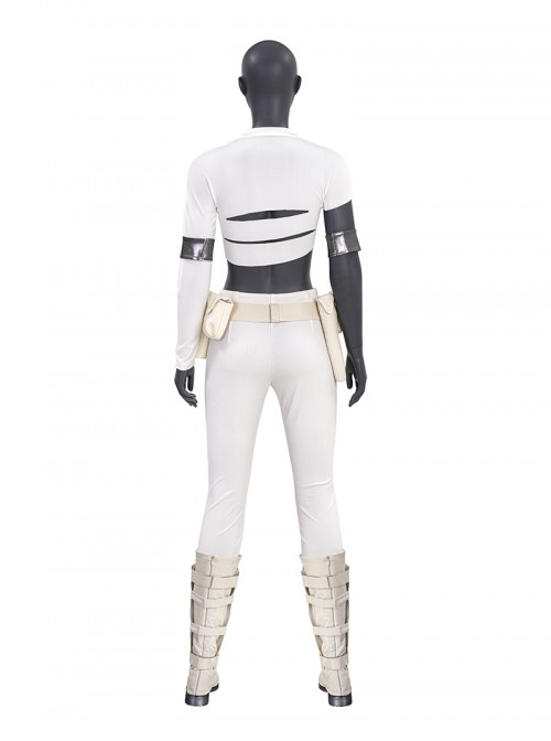Star Wars Episode II Attack Of The Clones Halloween Cosplay Padme Amidala Short Style Costume Set Without Shoes