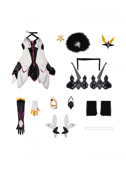 Game Honkai Impact 3 Halloween Cosplay Sirin Costume Set