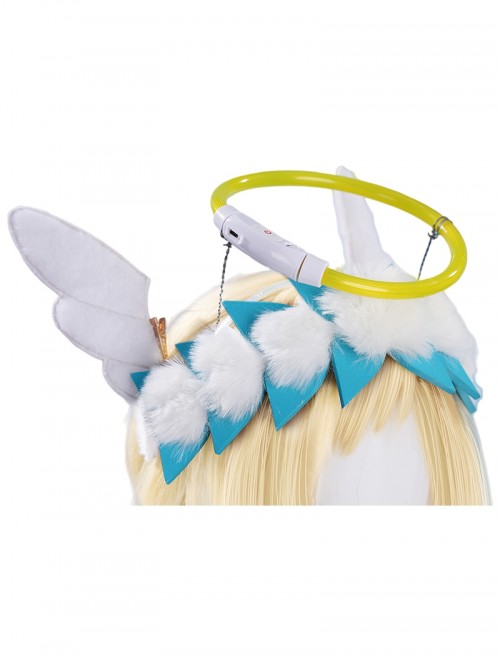 Game Honor Of Kings Halloween Cosplay Da Qiao Pet Diaries Cloud Angel Costume Set