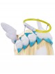 Game Honor Of Kings Halloween Cosplay Da Qiao Pet Diaries Cloud Angel Costume Set