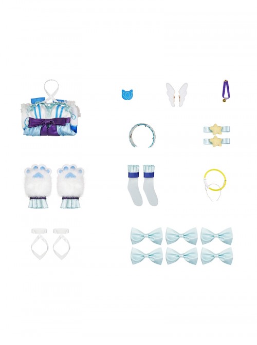 Game Honor Of Kings Halloween Cosplay Da Qiao Pet Diaries Cloud Angel Costume Set