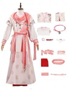 Game Where Winds Meet Halloween Cosplay Liyuan School Male Gamer Costume Set