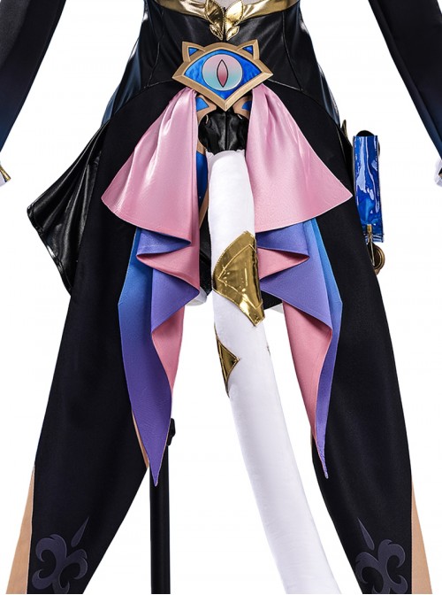 Game Honkai Star Rail Halloween Cosplay Cipher Costume Set Without Shoes