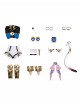 Game Honkai Star Rail Halloween Cosplay Cipher Costume Set Without Shoes