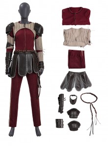 How To Train Your Dragon Halloween Cosplay Live Action Version Astrid Hofferson Costume Set