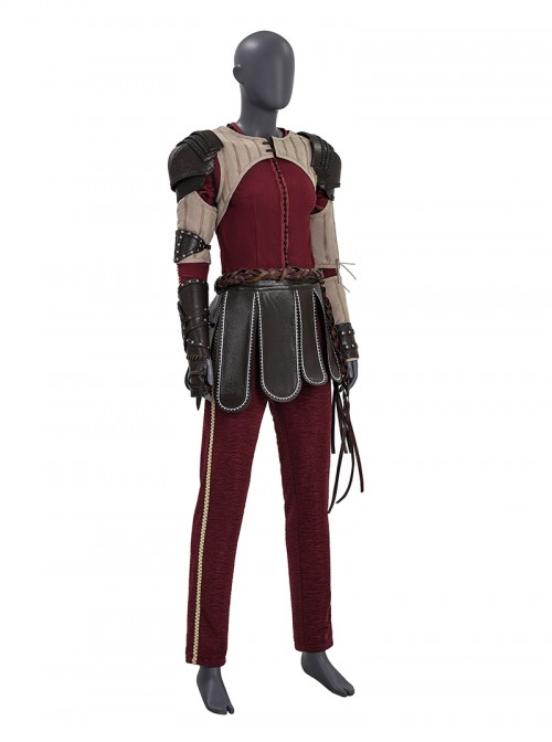 How To Train Your Dragon Halloween Cosplay Live Action Version Astrid Hofferson Costume Set