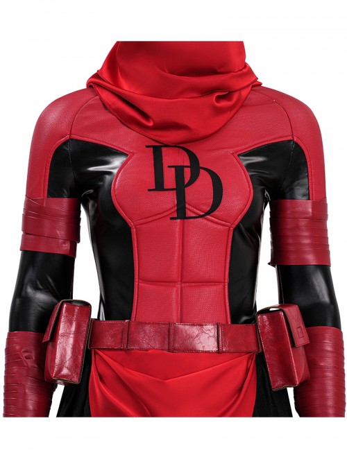 Daredevil Unleash Hell Halloween Cosplay Elektra Costume Set Without Shoes