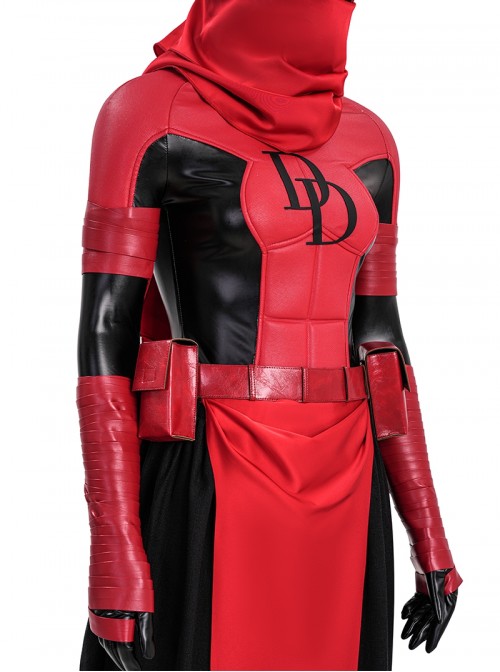 Daredevil Unleash Hell Halloween Cosplay Elektra Costume Set Without Shoes