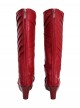 Daredevil Unleash Hell Halloween Cosplay Elektra Accessories Red High Heel Boots