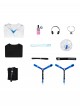 Game Arknights Halloween Cosplay Mizuki Costume Set