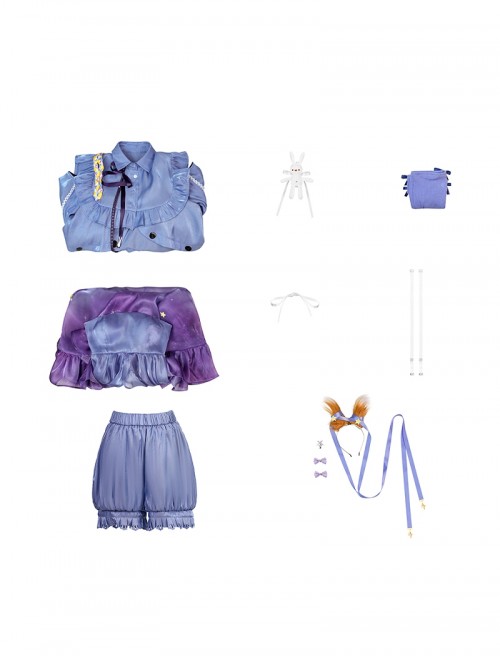 Game Arknights Halloween Cosplay Kroos Costume Full Set