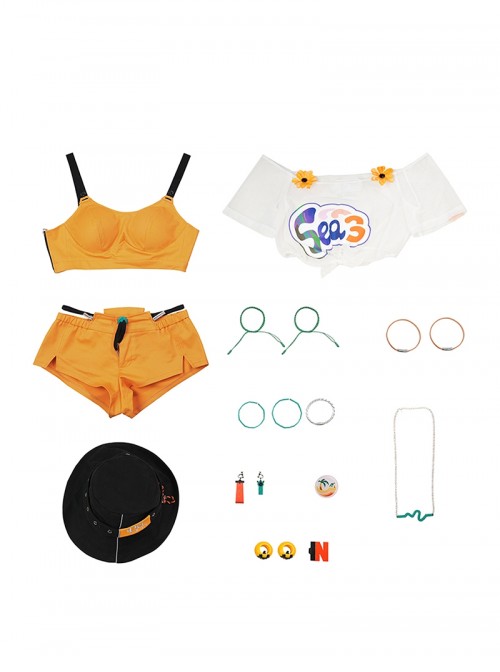 Game Zenless Zone Zero Halloween Cosplay Belle Costume Set Without Shoes