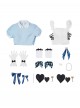 LoveLive Halloween Cosplay μ's Muse X GiGO Collaboration Group Clothing Costume Set