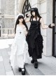 Dream Series Kawaii Fashion Music Festival Versatile Retro Trendy Big Pleated Hem Sleeveless Dress Set