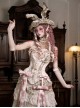 Goddess Of Love Poetic Box Series Classic Lolita Elegant Light Apricot Fishbone Corset Waist Top