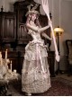 Goddess Of Love Poetic Box Series Classic Lolita Elegant Light Apricot Fishbone Corset Waist Top