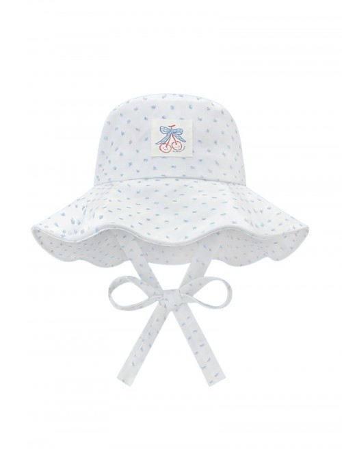 Cartoon Cherry Patch Daily Sweet Girl Summer Kawaii Fashion Polka Dot Fisherman Hat