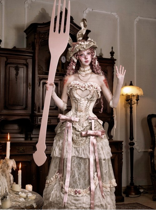 Love Poem Box Series Versatile Sweet Lolita Pink Ribbon Bowknot Decorative Set