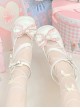 Cute Girl Japanese Sweet Lolita Bowknot Chunky Heel Platform Mary Jane Pumps