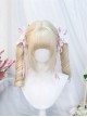 Jinse Series Sweet Lolita Japanese Daily Commute Straight Bangs Gentle Versatile Long Curly Wig