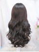 Jinse Series Sweet Lolita Japanese Daily Commute Straight Bangs Gentle Versatile Long Curly Wig