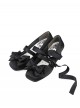 Sissi Series Sweet Lolita Elegant Satin Bowknot Ballet Style Ribbon Square Toe Mary Jane Shoes