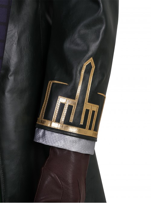 Marvel Rivals Halloween Cosplay Loki Laufeyson Presidential Attire Chaos Costume Set Without Shoes And Headdress