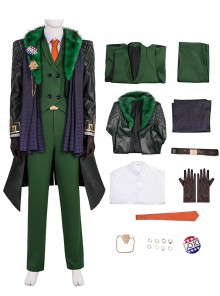 Marvel Rivals Halloween Cosplay Loki Laufeyson Presidential Attire Chaos Costume Set Without Shoes And Headdress