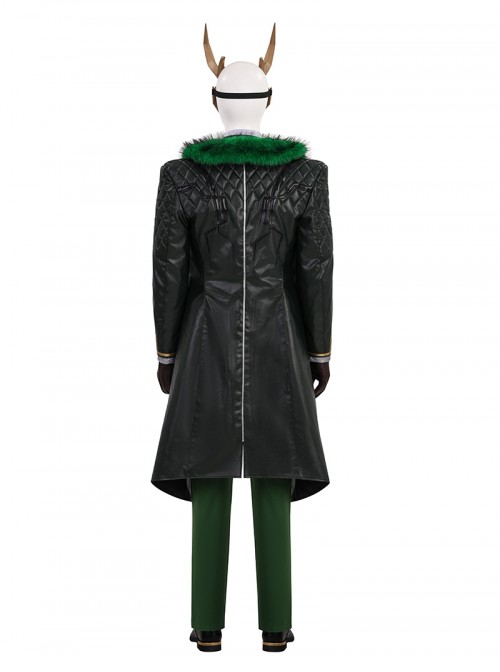 Marvel Rivals Halloween Cosplay Loki Laufeyson Presidential Attire Chaos Costume Set Without Shoes And Headdress