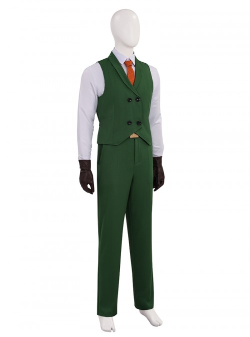 Marvel Rivals Halloween Cosplay Loki Laufeyson Presidential Attire Chaos Costume Set Without Shoes And Headdress