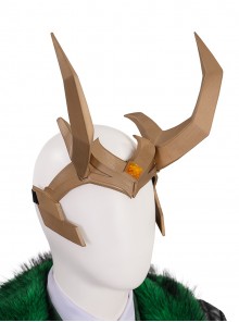 Marvel Rivals Halloween Cosplay Loki Laufeyson Presidential Attire Chaos Accessories Headdress