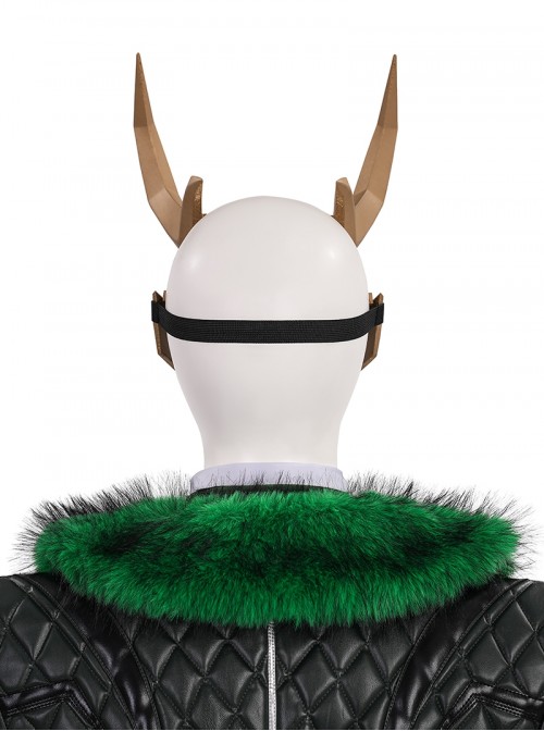 Marvel Rivals Halloween Cosplay Loki Laufeyson Presidential Attire Chaos Accessories Headdress