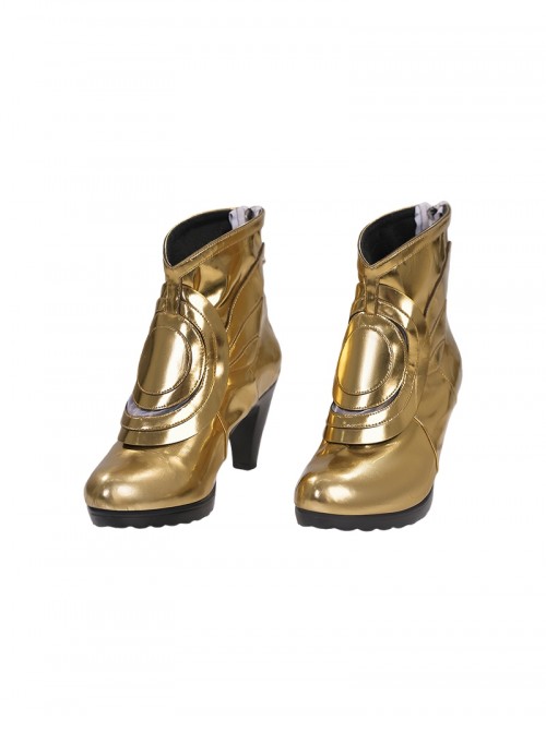 Game Honkai Star Rail Halloween Cosplay Cipher Accessories Golden High Heels
