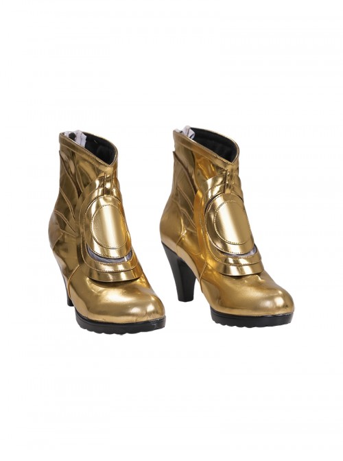 Game Honkai Star Rail Halloween Cosplay Cipher Accessories Golden High Heels