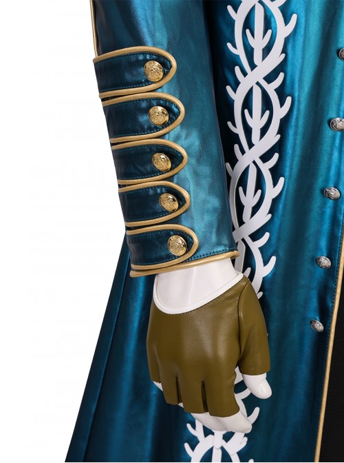 Game Devil May Cry 3 Halloween Cosplay Vergil Costume Set Without Shoes