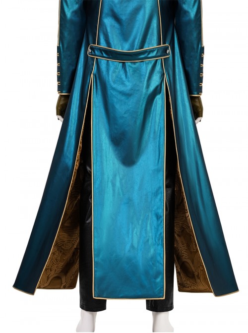 Game Devil May Cry 3 Halloween Cosplay Vergil Costume Set Without Shoes