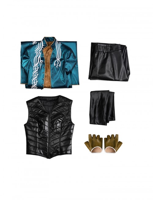 Game Devil May Cry 3 Halloween Cosplay Vergil Costume Set Without Shoes