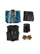 Game Devil May Cry 3 Halloween Cosplay Vergil Costume Set Without Shoes