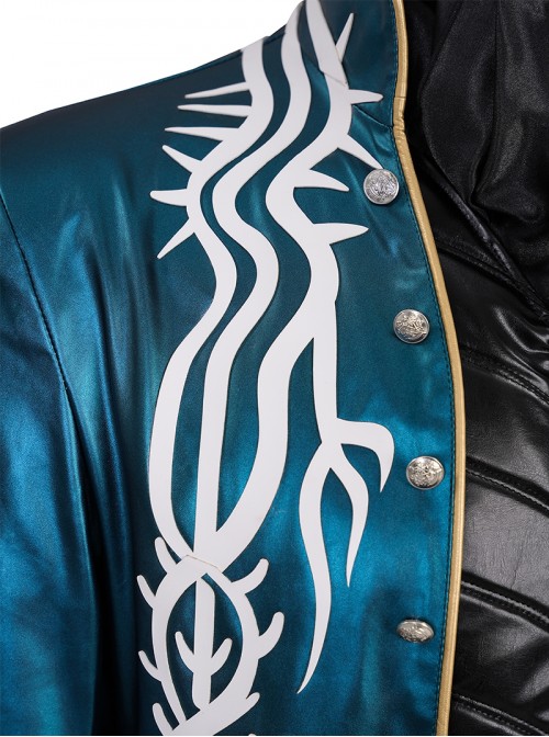 Game Devil May Cry 3 Halloween Cosplay Vergil Costume Set Without Shoes
